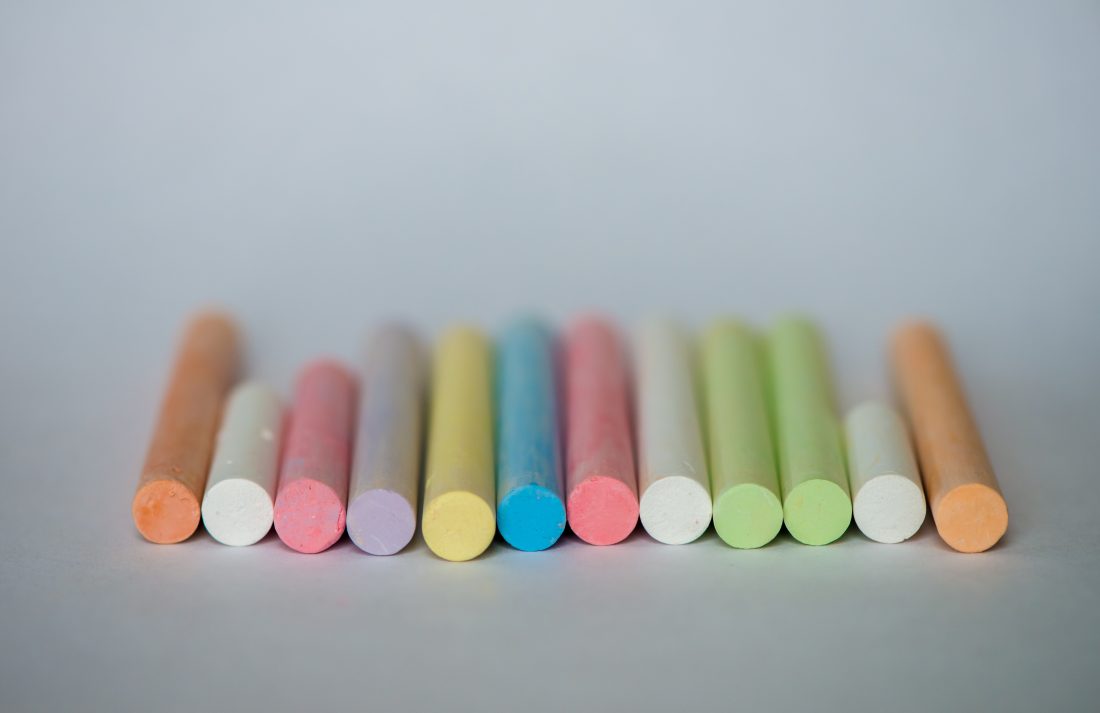 Free photo of Colorful Chalk