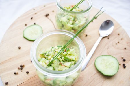 Cucumber & Avocado Free Stock Photo
