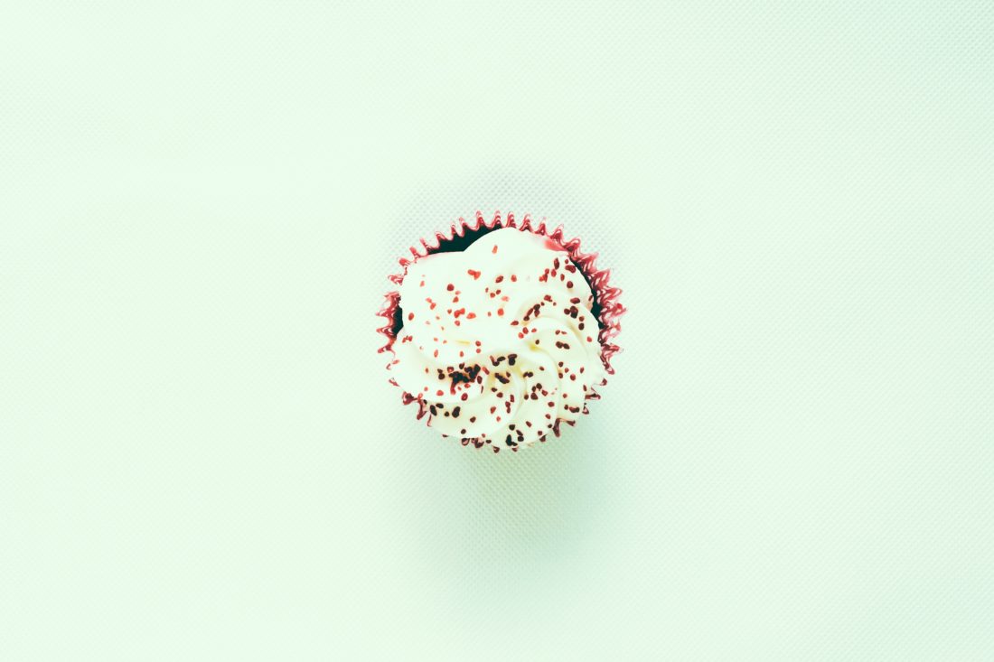 Free photo of Cupcake Overhead