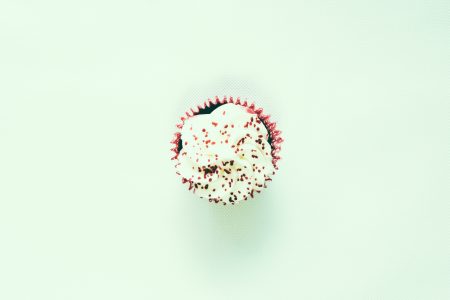 Cupcake Overhead Free Stock Photo