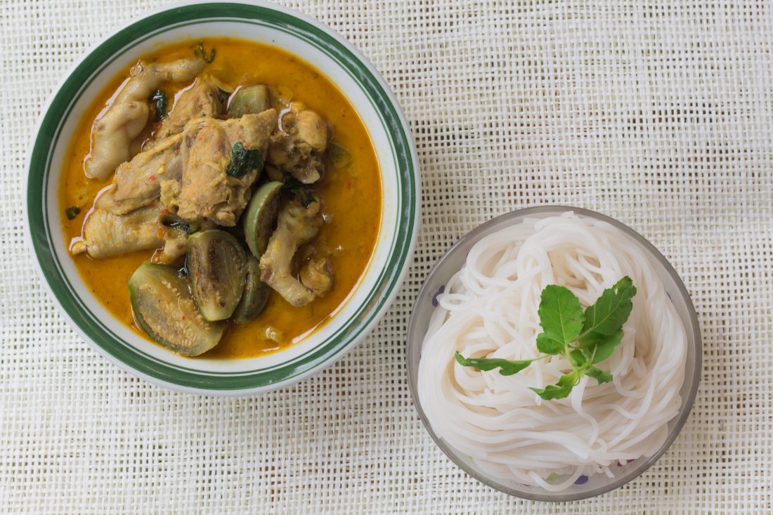 Free photo of Green Chicken Curry
