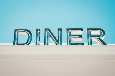 Diner Sign Free Stock Photo