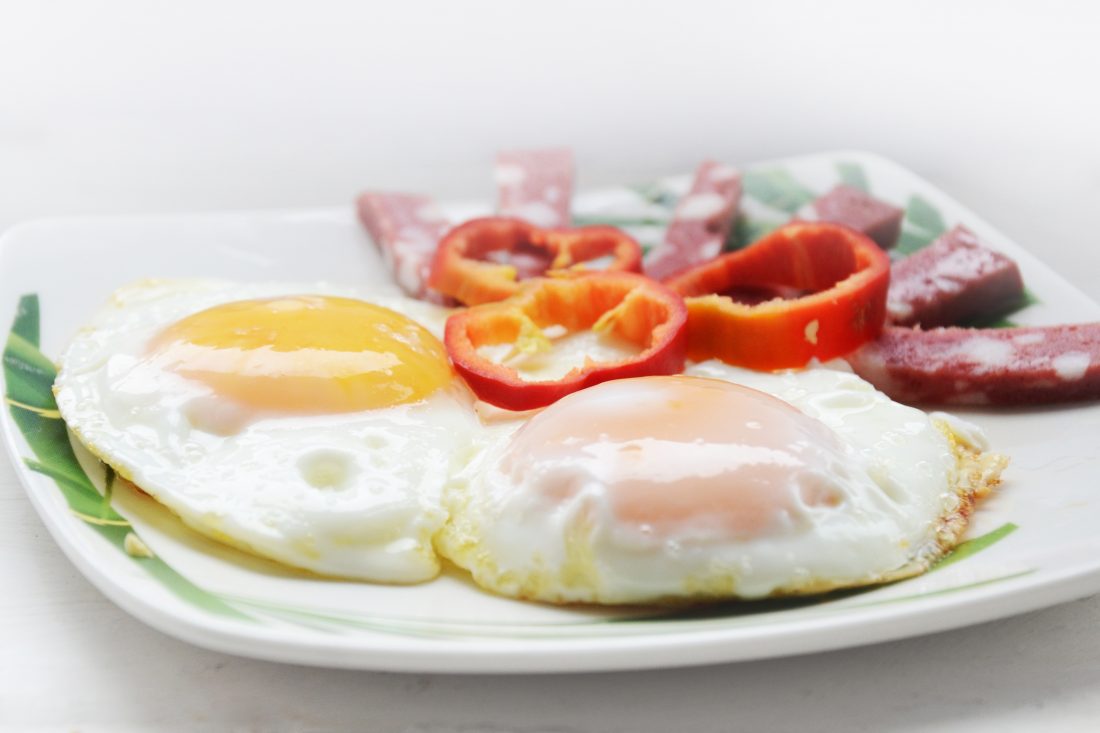 Free photo of Fried Breakfast Eggs