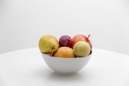 Minimal Fruit Bowl Free Stock Photo