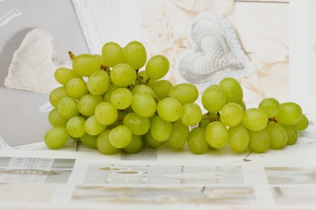 White Grapes Free Stock Photo