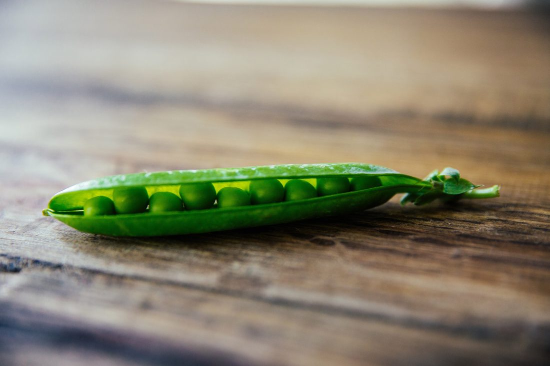 Free photo of Green Peas Pods