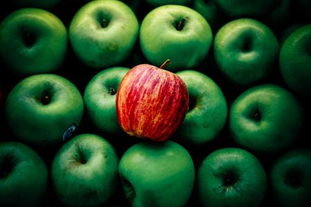 Green & Red Apples Free Stock Photo