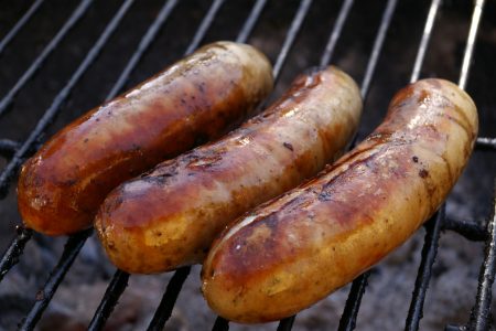 Barbecue Sausages Free Stock Photo