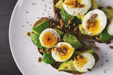 Healthy Avocado Breakfast Free Stock Photo