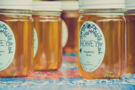Honey Jars Free Stock Photo
