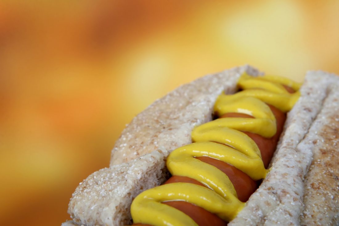 Free photo of Hot Dog & Mustard