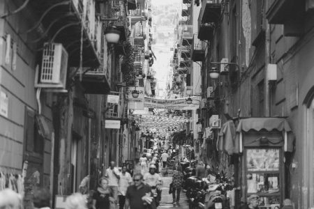 Italian Side Street Free Stock Photo