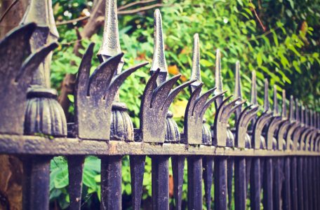 Metal Fence Free Stock Photo