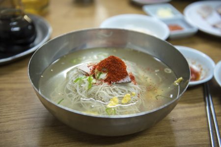 Korean Noodles Free Stock Photo