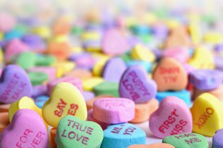 Love Heart C&y Sweets Free Stock Photo