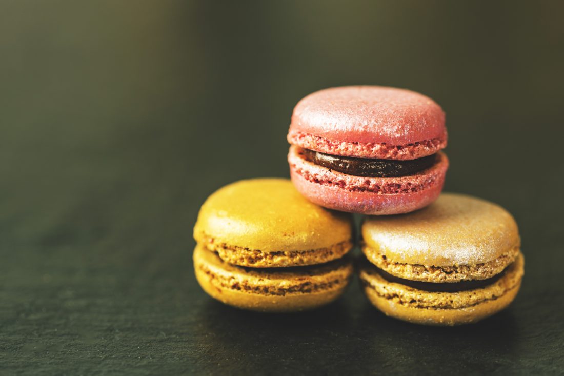 Free photo of French Macarons