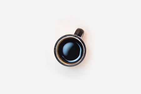 Minimalist Cup of Coffee Free Stock Photo