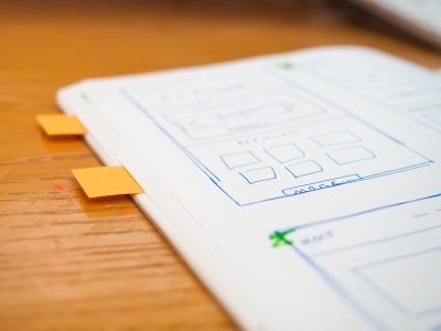 Sketch Wireframe Web Notes Free Stock Photo