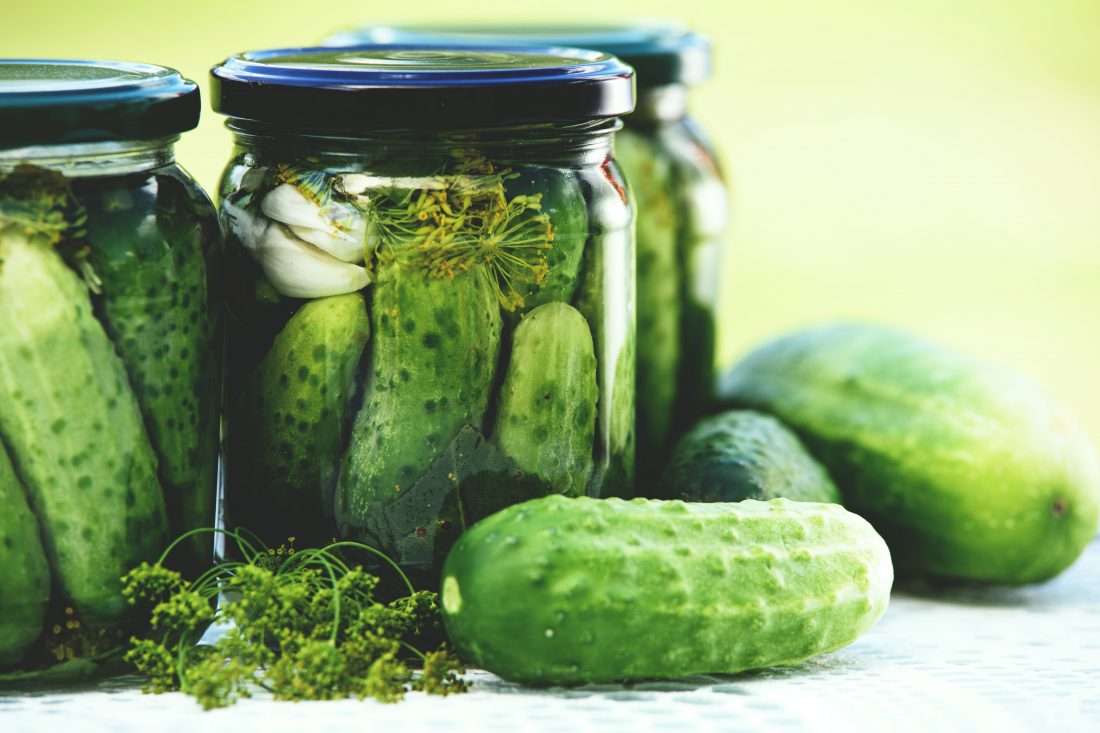 Free photo of Pickled Cucumbers