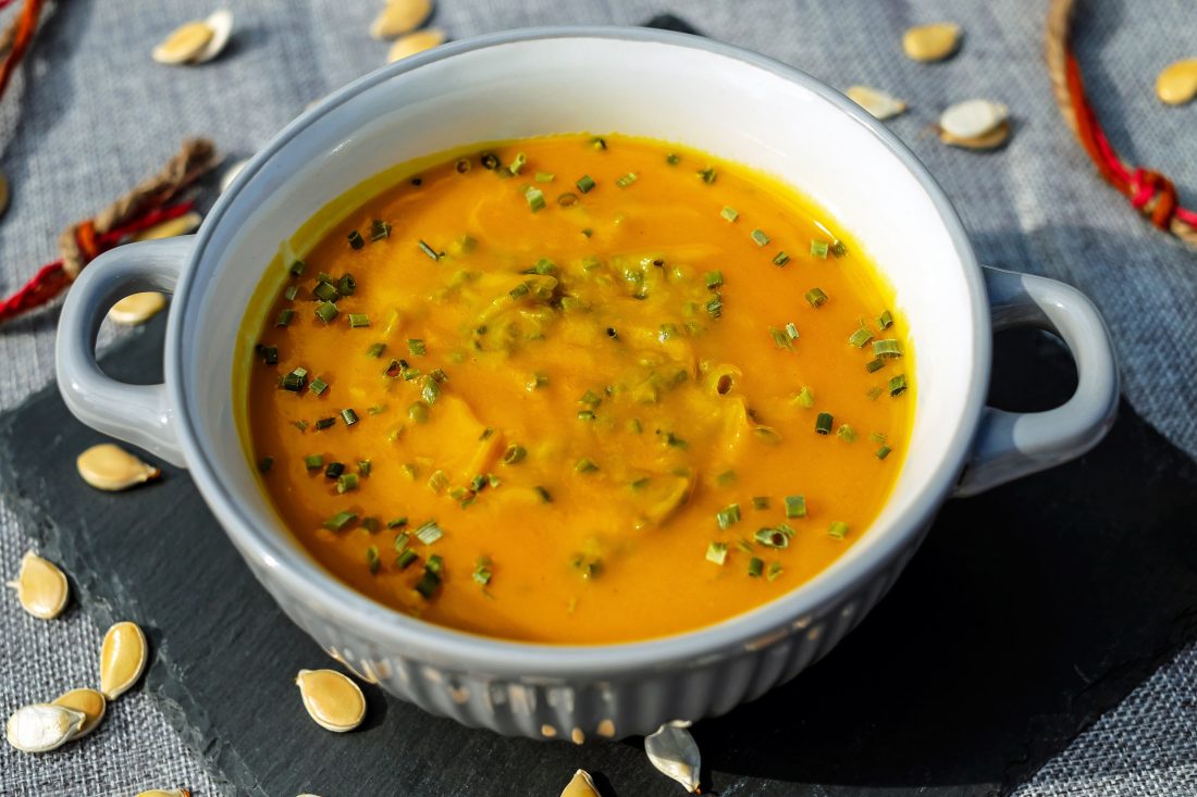 Free photo of Bowl of Pumpkin Soup