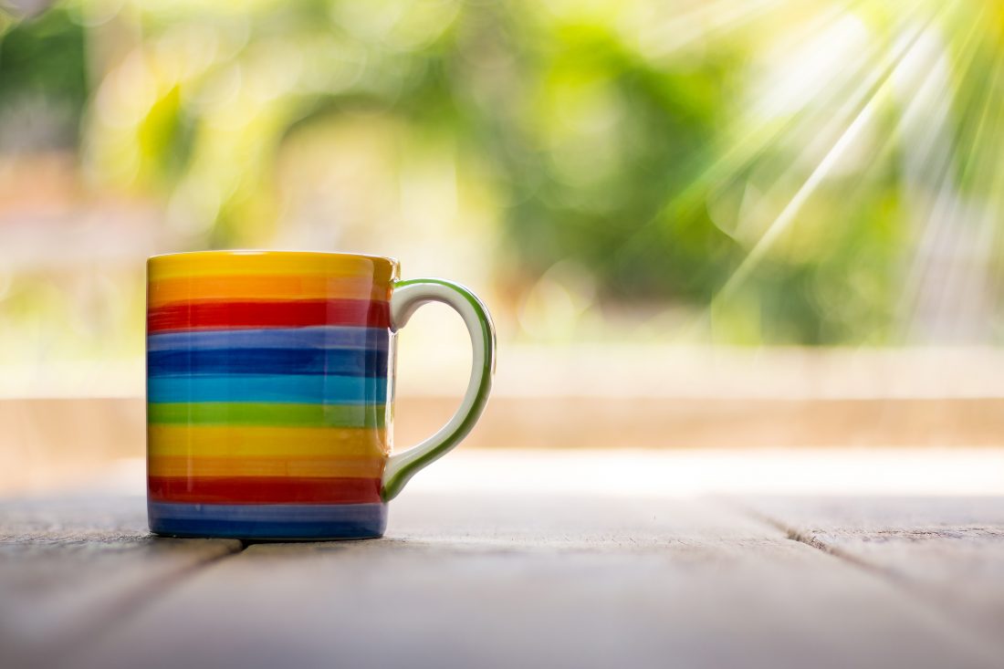 Free photo of Coffee Rainbow