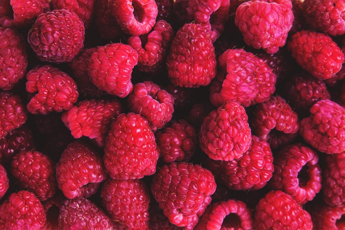 Free photo of Raspberries Background