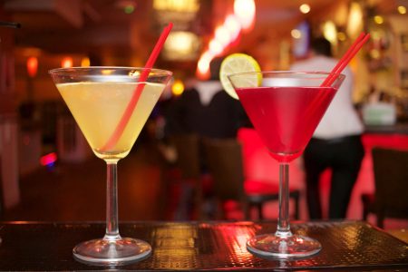 Red White Cocktails Free Stock Photo
