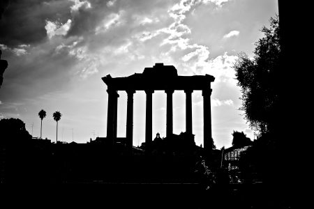 Roman Ruins Free Stock Photo