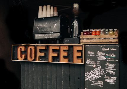 Coffee Sign Free Stock Photo