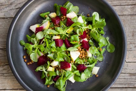 Healthy Vegetarian Salad Free Stock Photo