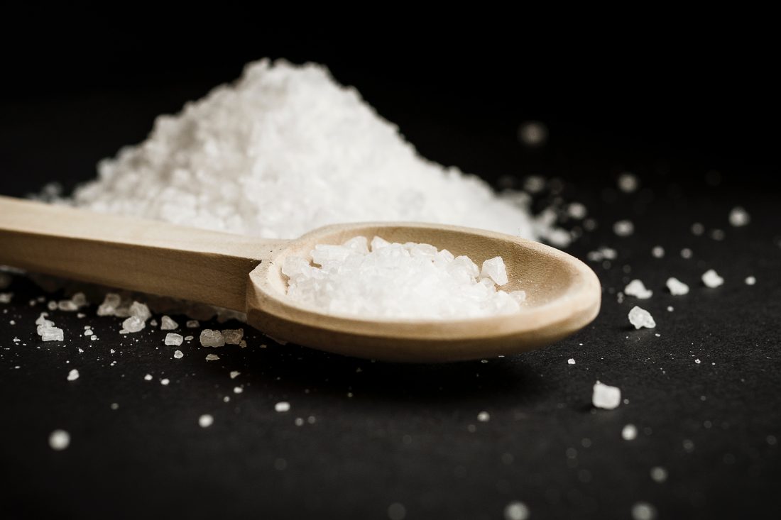 Free photo of Salt on Spoon