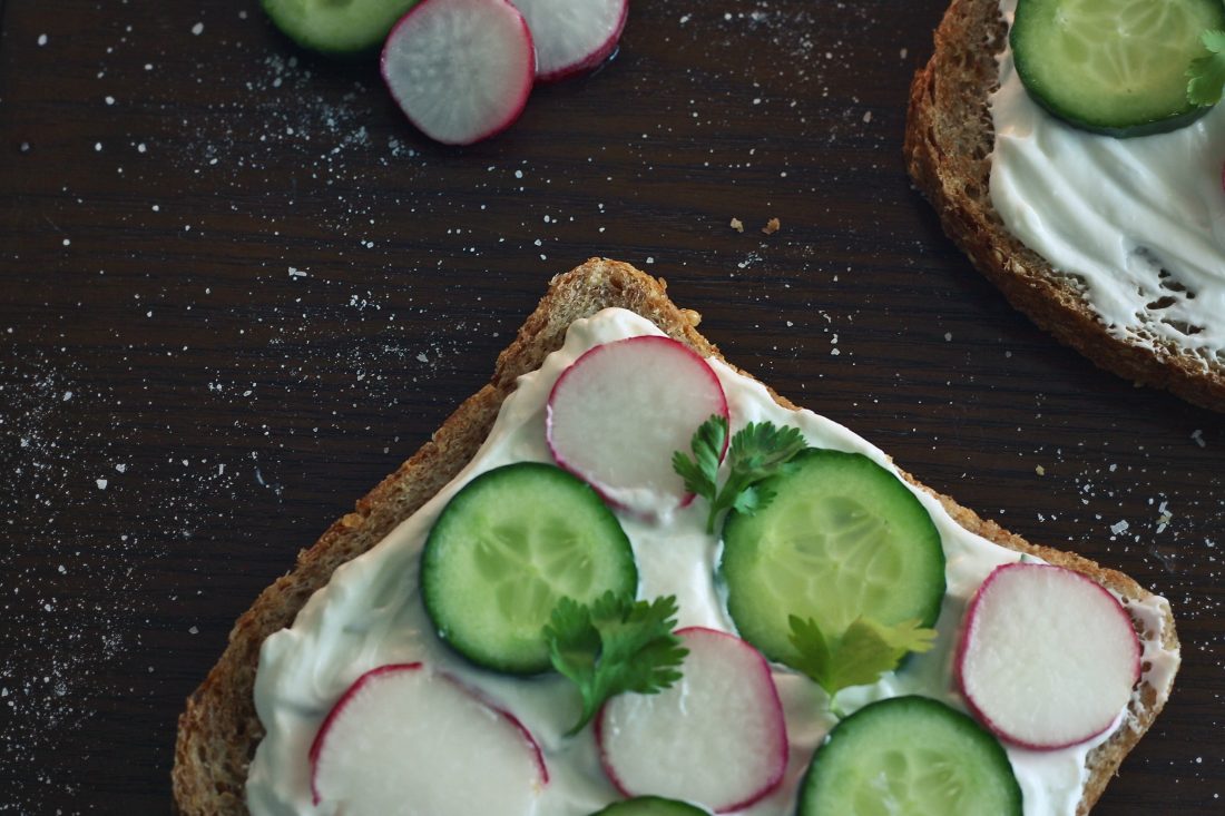 Free photo of Cucumber S&wich