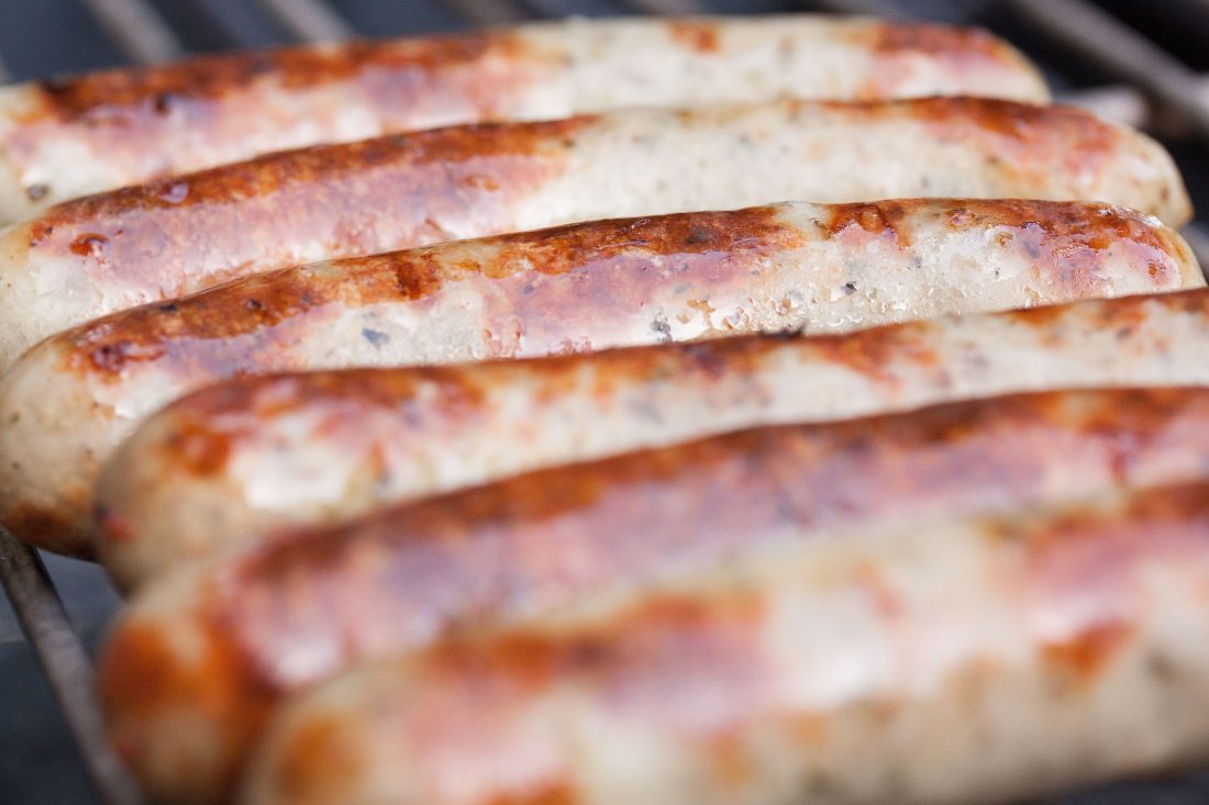 Free photo of Sausages Grilling on Barbecue
