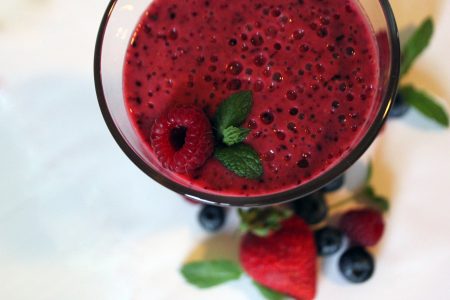 Healthy Red Smoothie Free Stock Photo