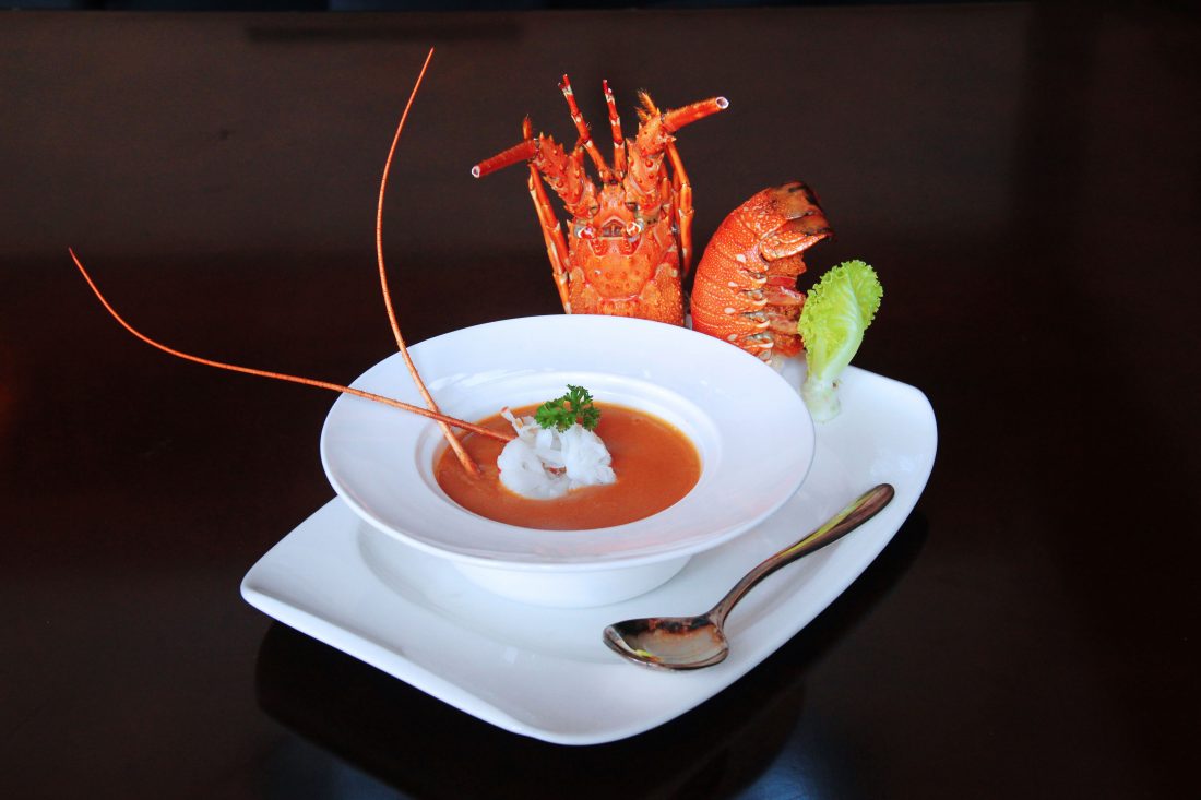 Free photo of Soup with Lobster