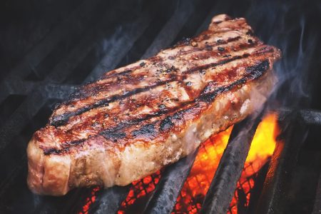 Grilled Beef Steak Free Stock Photo