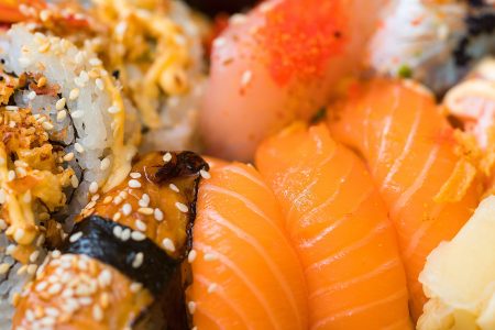 Sushi Closeup Free Stock Photo