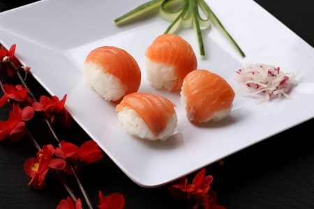 Sushi Salmon Free Stock Photo