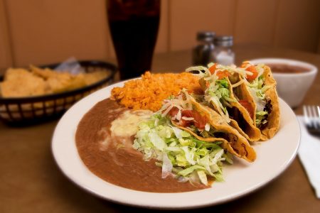 Mexican Tacos Meal Free Stock Photo