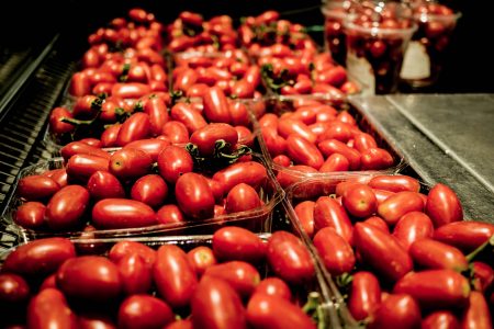 Tomatoes at Market Free Stock Photo