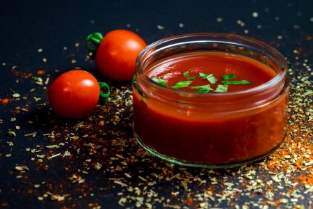 Tomato Sauce Dip Free Stock Photo
