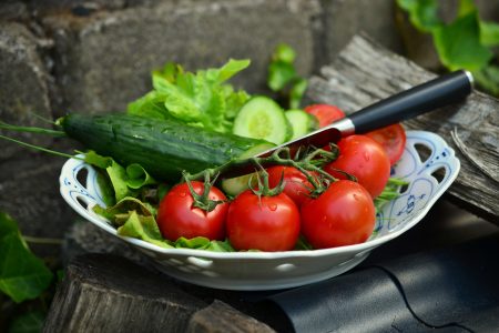 Tomatoes Salad Free Stock Photo