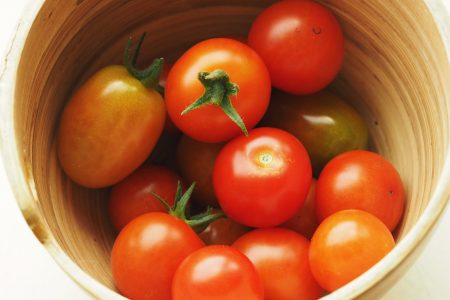 Tomatoes in Bowl Free Stock Photo