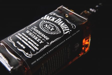 Jack Daniels Whiskey Bottle Free Stock Photo