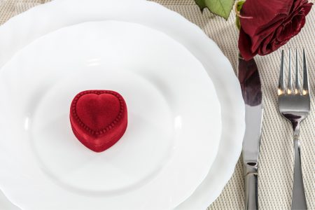 Valentines Dinner Free Stock Photo