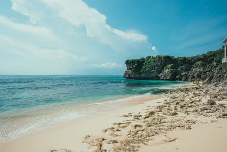 Bali Sandy Beach Free Stock Photo