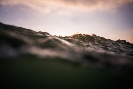 Close-up of Large Waves Free Stock Photo