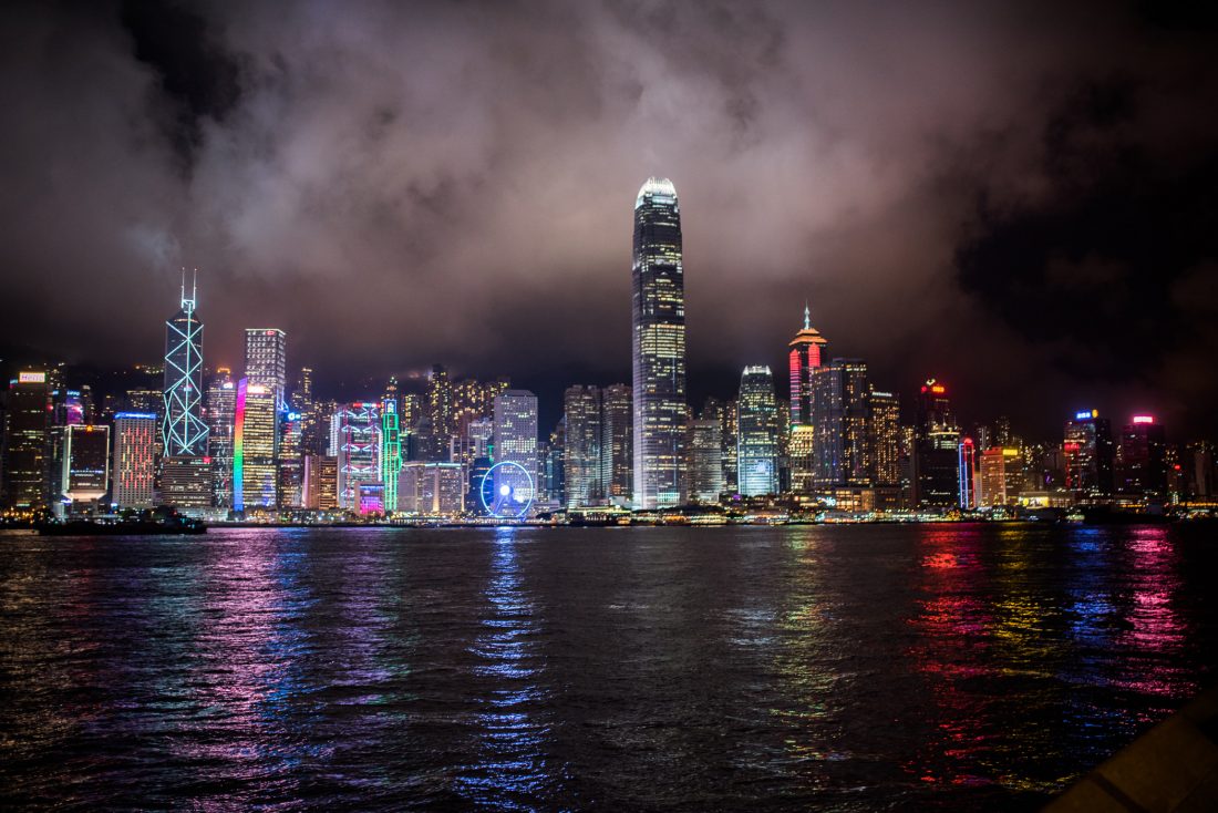 Free photo of Hong Kong Skyline at Night