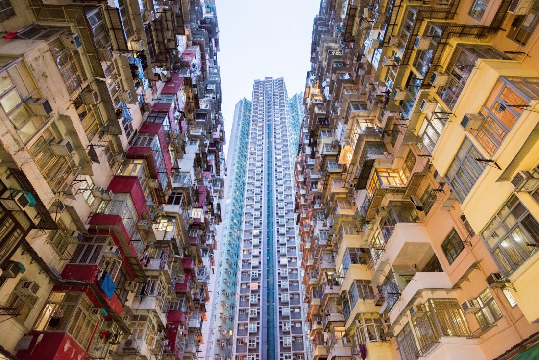 Free photo of Hong Kong Skyscraper Building