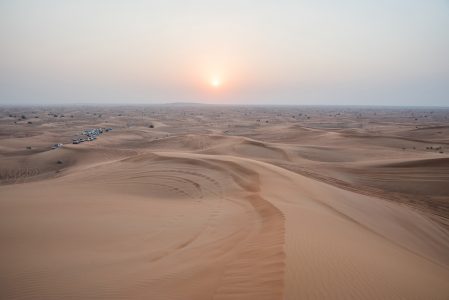 Travelling Through the Desert Free Stock Photo